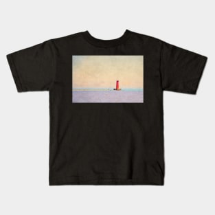 Red Lighthouse - Sheboygan Kids T-Shirt